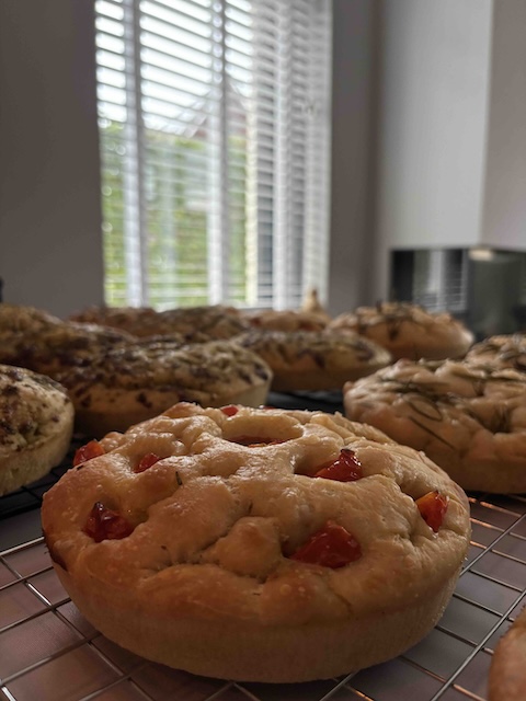 Zuurdesem Focaccia